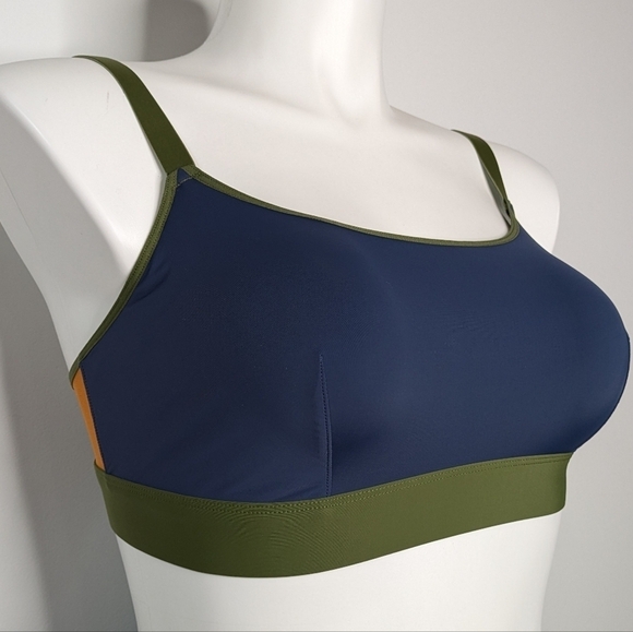 ✨3/$15 NWT Parade blue green unpadded bralette S2 - Picture 3 of 7